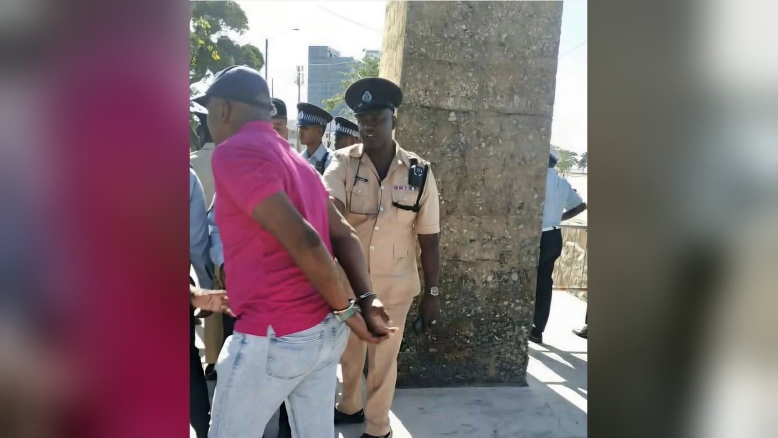 APNU Calls for Reparations as MP Sherod Duncan Is Arrested at Seawall Protest